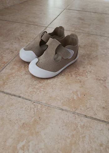 Bej unisex Bebek İlk Adım Ayakkabısı - Görsel 2