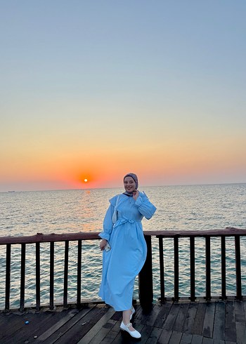 Bebe yaka elbise - Görsel 10