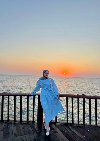 Bebe yaka elbise - Görsel 2