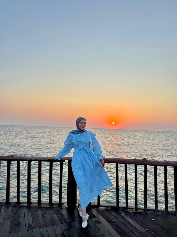 Bebe yaka elbise - Görsel 2