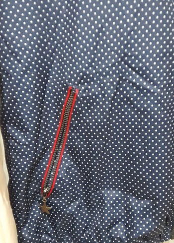 Kadın Günlük Fermuarlı Yağmurluk Ceket - Görsel 4