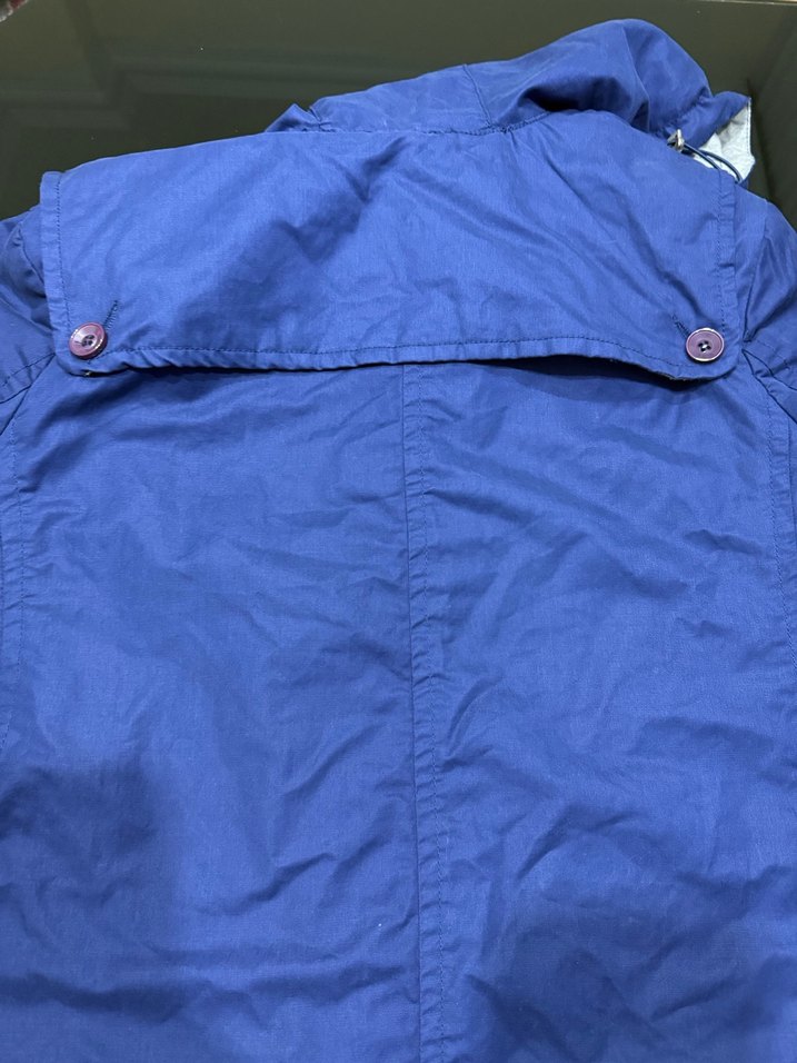 Düğmeli Mavi  Midi Ceket - Görsel 5