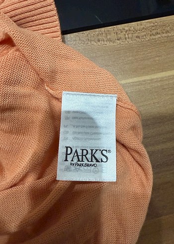 Somon rengi tül miksli hırka - Görsel 3