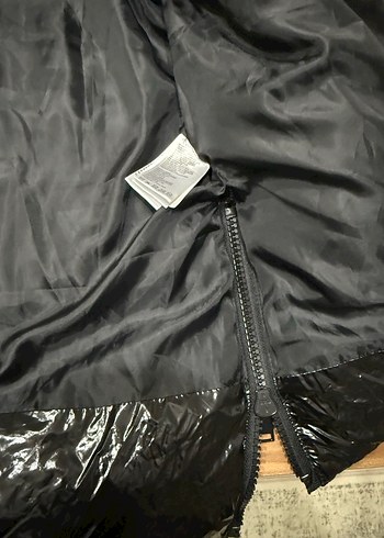 Siyah Suni Kürklü Kadın Kışlık Ceket - Görsel 7