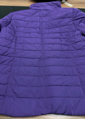 Kadın Mor Fermuarlı Ceket - Görsel 8