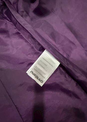 Kadın Mor Fermuarlı Ceket - Görsel 4