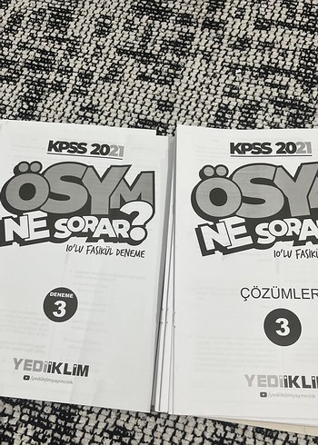  Beden KPSS 2021 ÖSYM Ne Sorar? Tam Çözümlü 10 Deneme