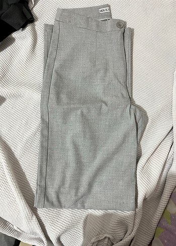 Gri KadınKumaş Pantolon - Görsel 2