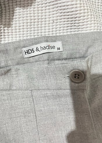 Gri KadınKumaş Pantolon - Görsel 3