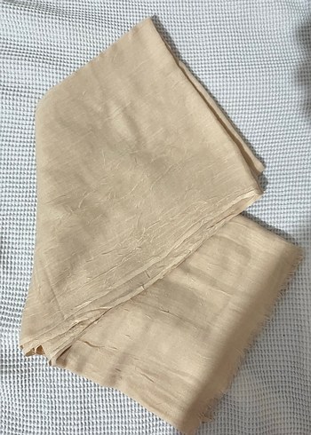 bej bambu şal - Görsel 2