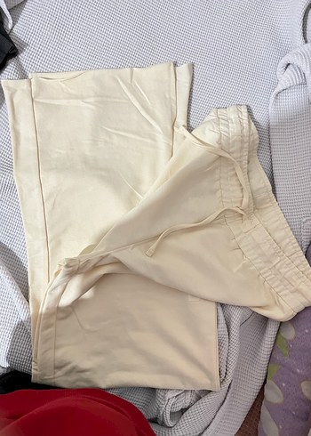 Kadın Bej eşofman altı - Görsel 3