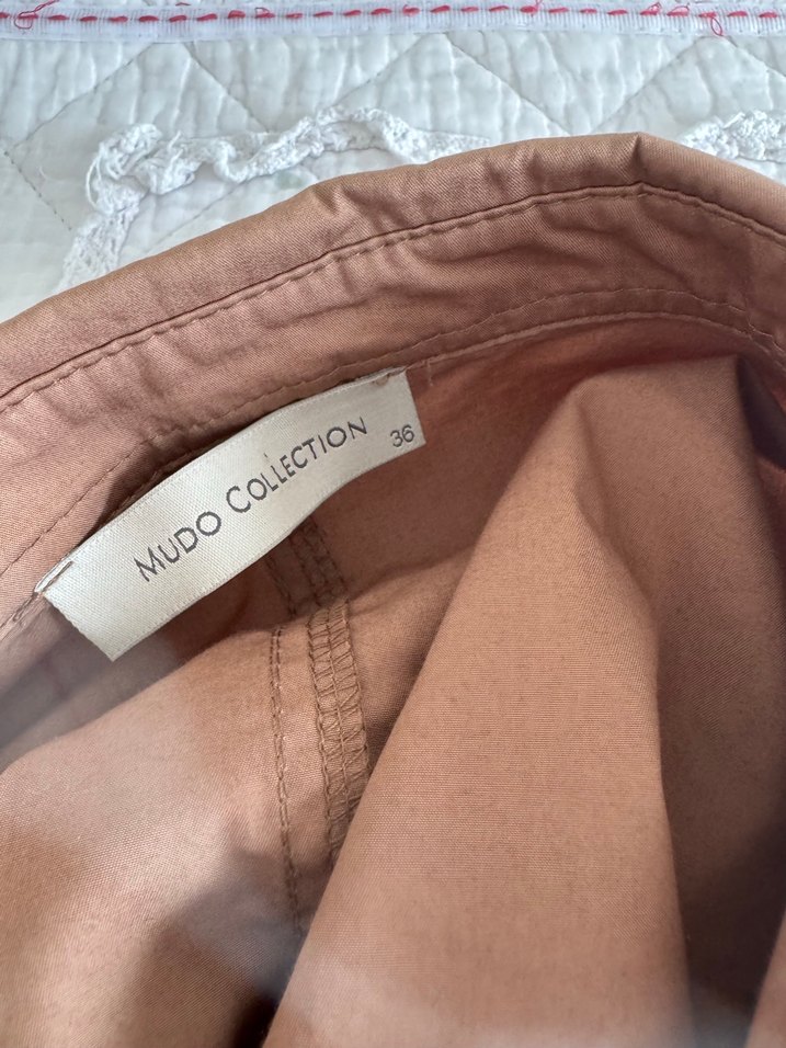 Bej Midi Kolay Şıklık Kadın Elbise - Görsel 2