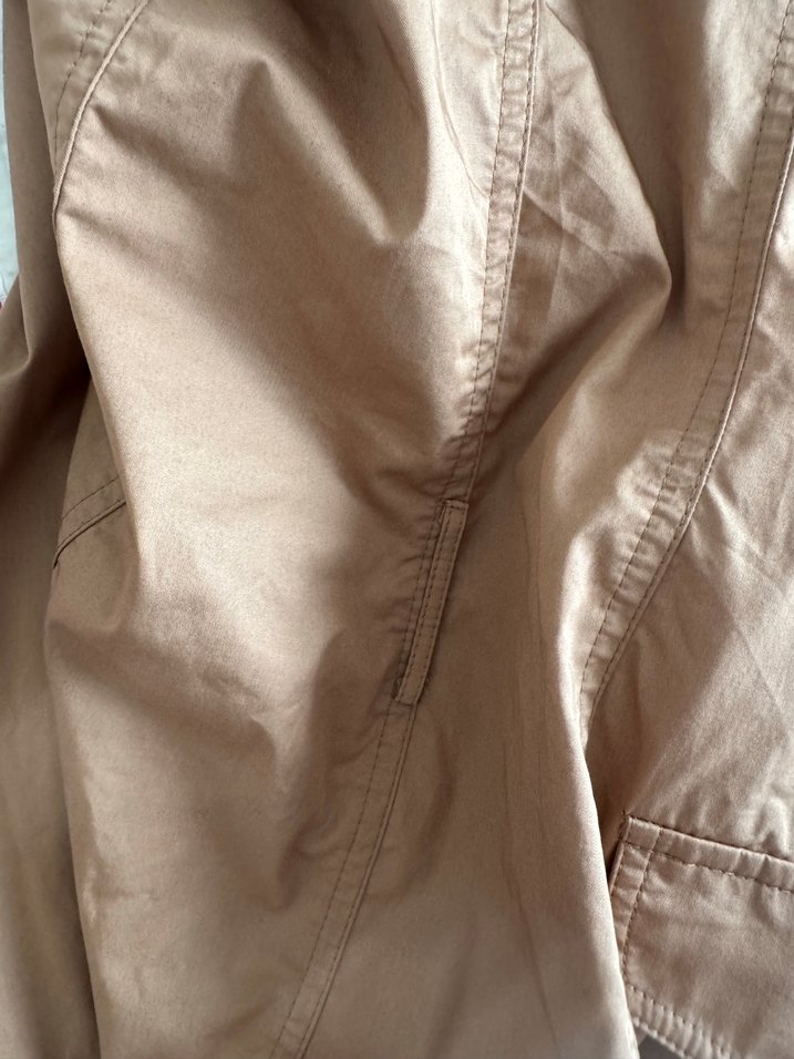 Bej Midi Kolay Şıklık Kadın Elbise - Görsel 3