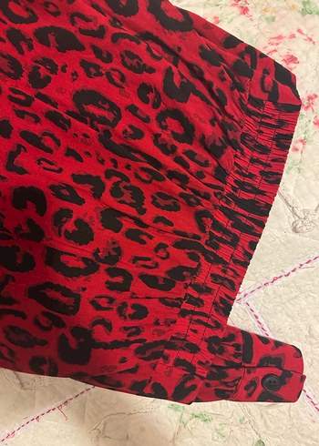 Kırmızı Yarım gömlek - Görsel 4