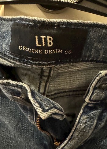 Kadın Mavi Denim Dar Kesim Jean - Görsel 2