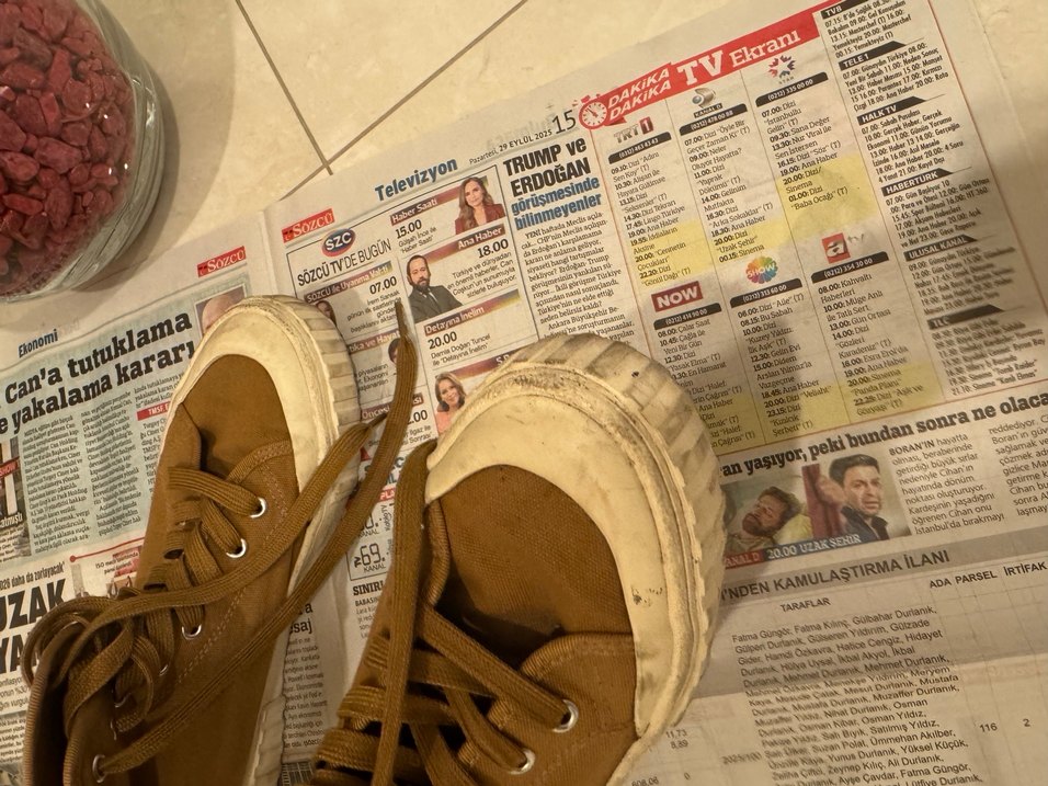 Bej Kadın Sneakers Mango - Görsel 5