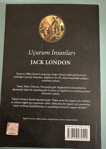 Beden Uçurum İnsanları - Jack London
