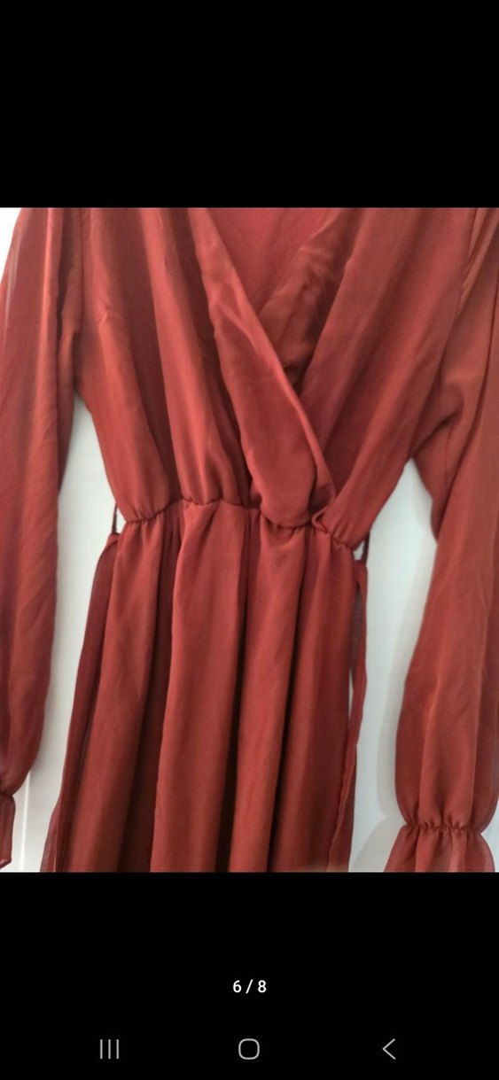 kırmızı elbise - Görsel 4