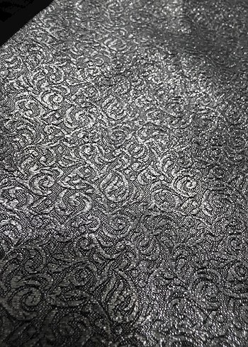 Düğmeli Yılan Desenli Gri Erkek Yelek - Görsel 5