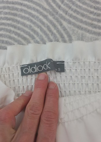 Beyaz Pilili Uzun Kollu Kadın Bluz - Görsel 3