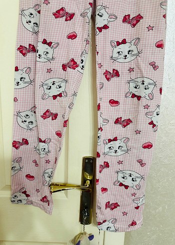 Pembe Desenli Hamile Pijama Altı - Görsel 3