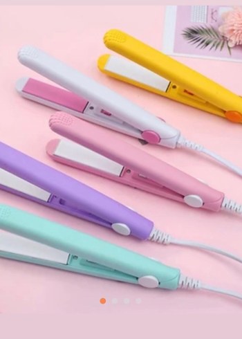 Pastel Renkli Mini Saç Düzleştirici
