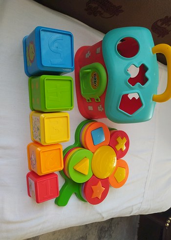 Fisher Price Renkli Eğitici Oyuncak Seti
