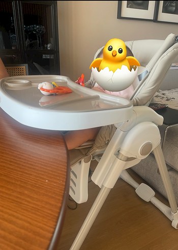 Beden Prego Lucca Asansörlü Çift Tepsili Mama Sandalyesi