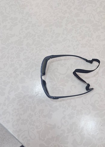 Abercrombie & Fitch Mavi Biker Tarzı Minimalist Erkek Güneş Gözlüğü