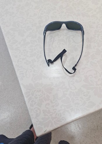 Mavi Biker Tarzı Minimalist Erkek Güneş Gözlüğü