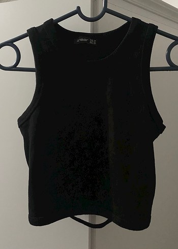 Diğer Sırt Dekolteli Crop Top