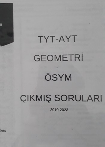 TYT-AYT Geometri ÖSYM Çıkmış Soruları 2010-2023