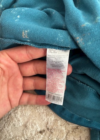 Mavi Bebek Fermuarlı Tulum - Görsel 3