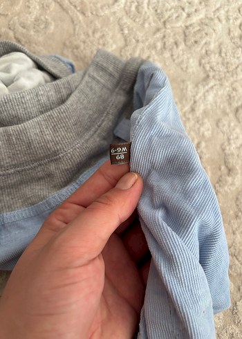 Gri Nakışlı Erkek Çocuk Kot Pantolon - Görsel 3