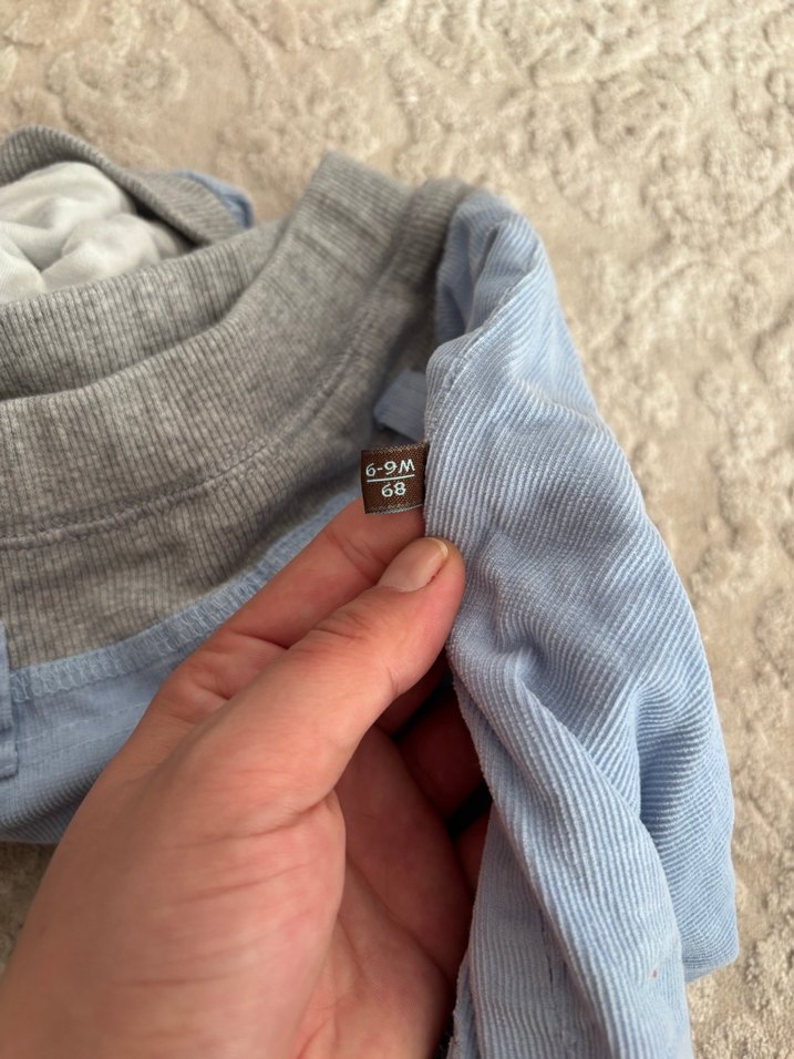 Gri Nakışlı Erkek Çocuk Kot Pantolon - Görsel 3