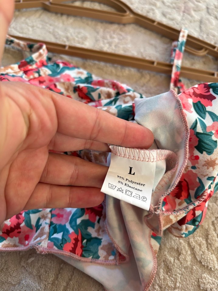 Çiçek Desenli Bohem Kadın Büstiyer - Görsel 3