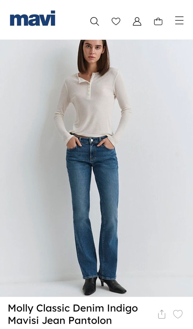 Flare jean - Görsel 5