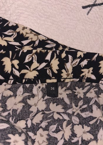 36 Beden Trendyolmilla Çiçekli Midi Etek