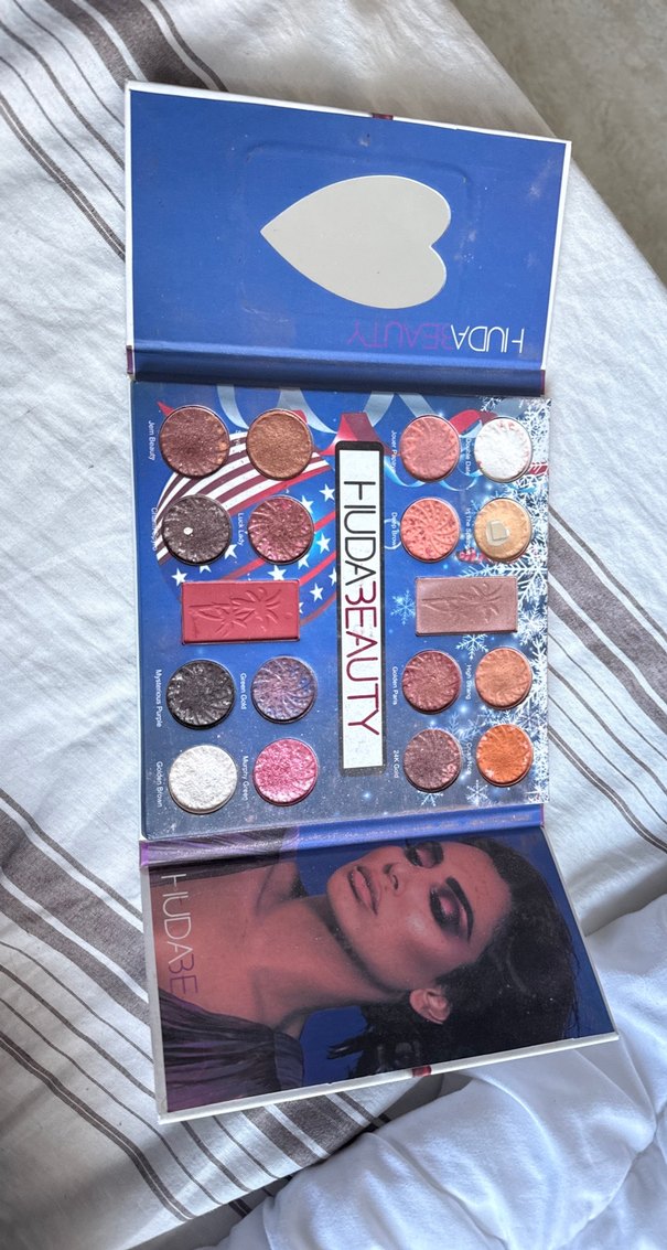 Bordo 18 Renk Göz Farı Paleti - Görsel 2