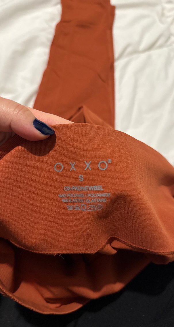 OXXO Kahverengi Esnek Kadın Tayt - Görsel 2