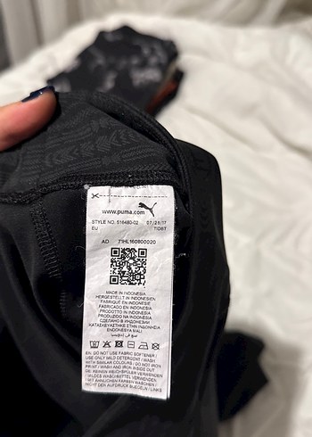 Siyah Puma Spor Tayt - Görsel 3