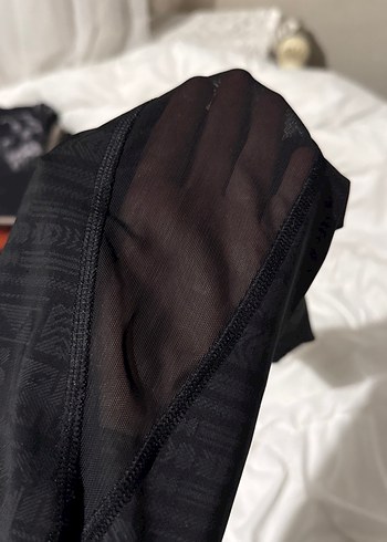 Siyah Puma Spor Tayt - Görsel 2