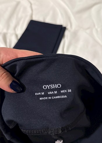 Oysho Gri Basic Kadın Tayt - Görsel 3