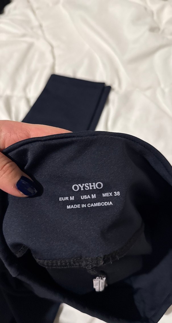 Oysho Gri Basic Kadın Tayt - Görsel 3