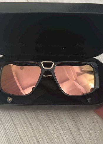 Balmain Parlak Siyah Güneş Gözlüğü