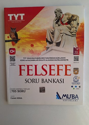  Beden TYT Felsefe Soru Bankası - Muba Yayınları