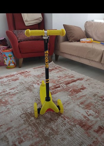 Sarı Çocuk Scooter - Görsel 2