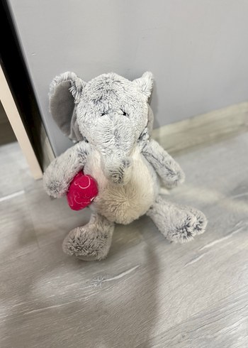 Gri Fil Peluş Oyuncak - Görsel 3