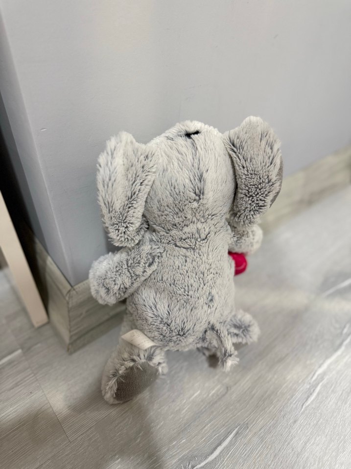 Gri Fil Peluş Oyuncak - Görsel 4