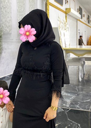 Abiye Püsküllü Siyah Uzun Gotik Elbise